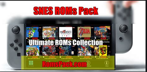 SNES ROMs Pack .